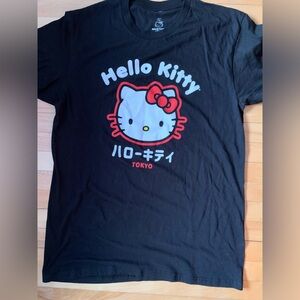 Hello kitty tokyo black tshirt